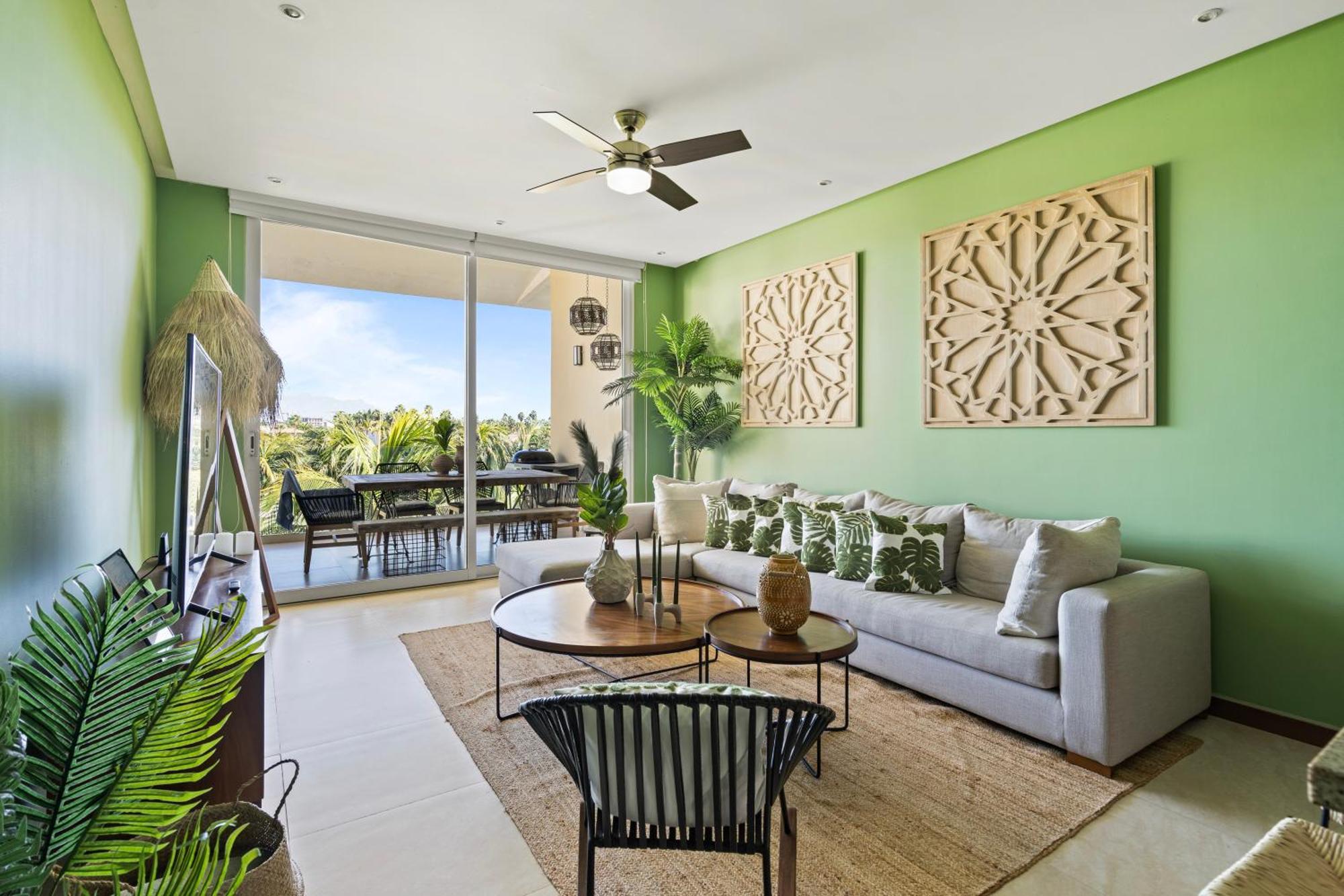 Stylish Peninsula Golf 3Br Oasis With Pool Apartment Nuevo Vallarta Ngoại thất bức ảnh