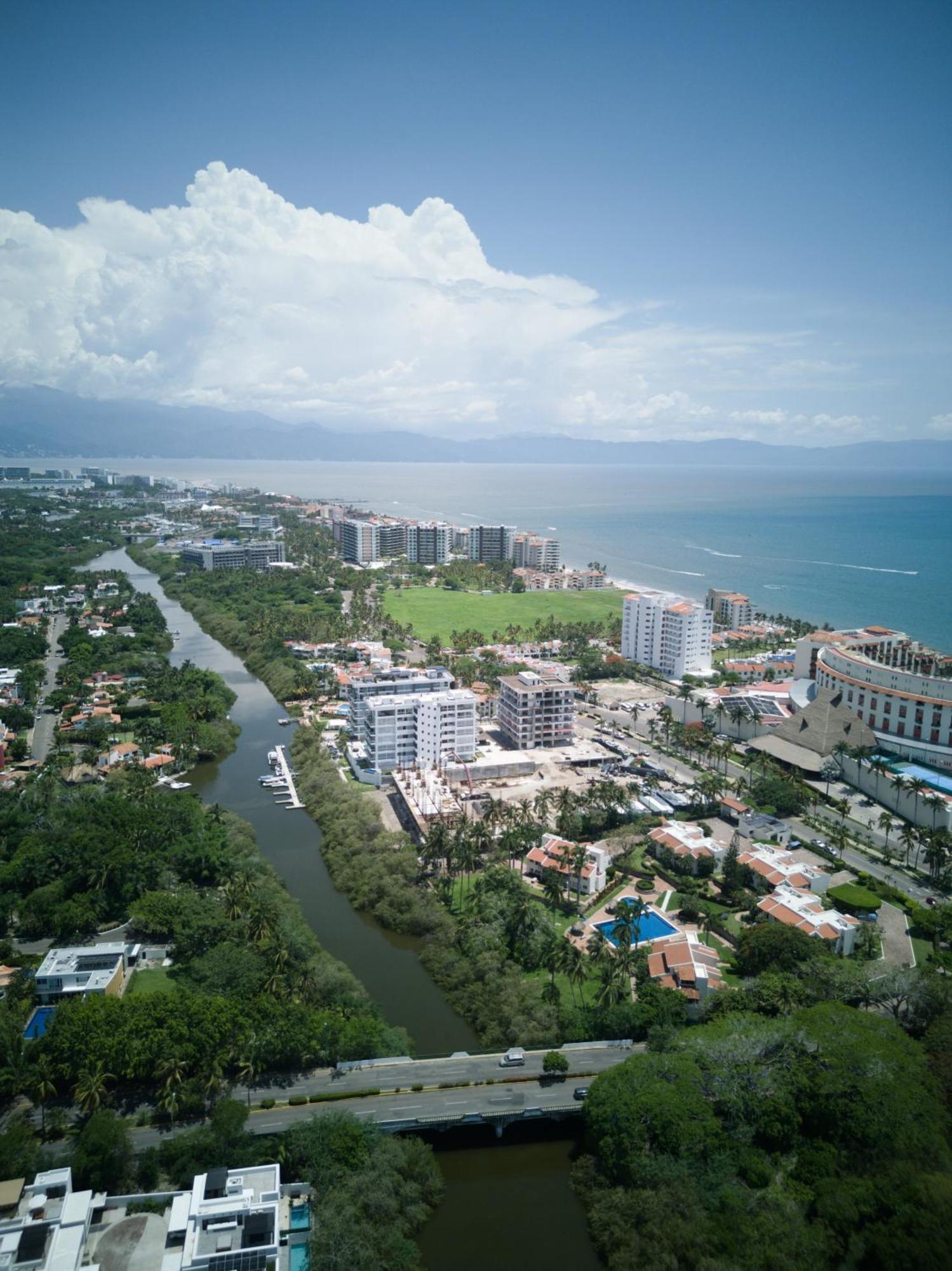 Stylish Peninsula Golf 3Br Oasis With Pool Apartment Nuevo Vallarta Ngoại thất bức ảnh